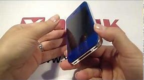 Blue iPhone 4 / iPhone 4S mod kit LCD + Back cover