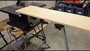 How To Use Roller Stands With Your Table Saw