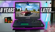 Using Alienware's BEST Laptop... 8 Years Later!