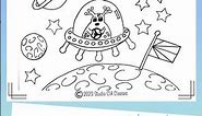 Alien Coloring Pages: Discover the Joy of Extraterrestrial Creatures