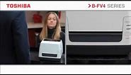 Toshiba Desktop Barcode Printer - B-FV4 - Product video