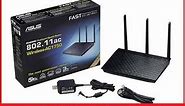 asus rt ac66u dual band wifi router setup first time
