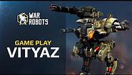 Walking War Robots: gameplay - Vityaz/Destrier/Natasha