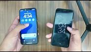 Google pixel 4 vs Iphone 11 pro physical comparision