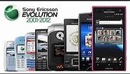 All Sony Ericsson Phones Evolution 2001 2012