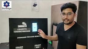 Cigarette Vending Machine Prototype || Stonedge Technologies and Robotics India Pvt Ltd