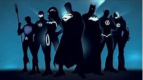 Justice League DC Comics cool live wallpaper (1080p) [GLOW NEON]