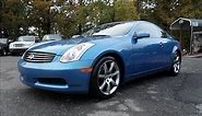 Short Takes: 2003 Infiniti G35 Coupe (Start Up, Exhaust, Tour)