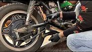 Honda CB750 1980 cafe racer project Part 1[exhaust installation]