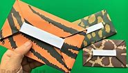 Easy Origami Envelope Tutorial DIY - How to make an Envelope - NO GLUE