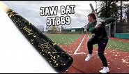 Hitting with JT's CUSTOM WOOD BAT MODEL | Jaw Bat JTBB9 Maple | Wood Baseball Bat Review