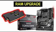 32GB RAM | MSI B450 Tomahawk Max| Corsair Vengeance LPX 3200MHz CL16 RAM Installation