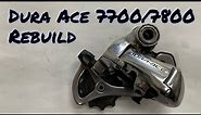 How To Rebuild a Shimano Dura Ace 7700/7800 Derailleur