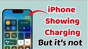 Fixed|iPhone showing charging but it's not/ Battery Percentage not increasing/ iPhone not charging.