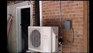 Fujitsu ductless AC Outdoor & indoor unit