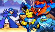 Mega Man in Marvel vs Capcom - Playthrough (No Damage)