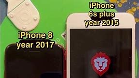 iPhone 6s plus vs iPhone 8 open happy glass