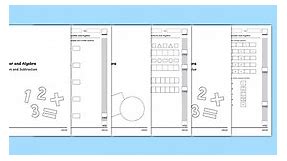 Kindergarten Number and Algebra Assessment Pack Australian