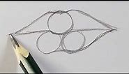 ✅ Dibujos a lápiz Para Principiantes - Como Dibujar unos Labios paso a paso - Easy Art