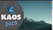 KaOS 2023 : Installation & First Look | Preview KDE Plasma 6