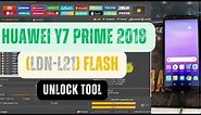 huawei y7 prime 2018 (ldn l21) flash with Unlock tool