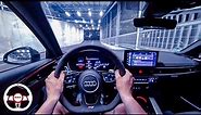 2023 AUDI RS4 AVANT COMPETITION PLUS (450HP) NIGHT POV DRIVE Onboard (60FPS)
