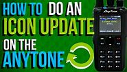 How to do an icon update on the AnyTone