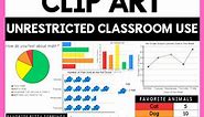 Charts and Graphs Clip Art, Math Clipart
