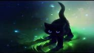 Black Cat 4K Animated Wallpaper