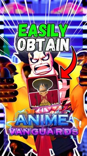 EASILY Obtain G4 Luffy! (Anime Vanguards)