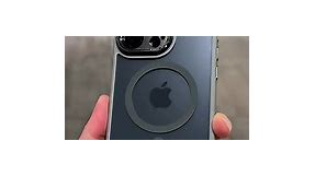Luxury Shockproof Metal Lens Magnetic iPhone Case