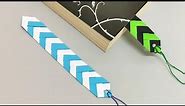 How to make a Simple paper bookmarks,easy paper crafts,