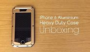 iPhone 6 Aluminium Heavy Duty Case with Gorilla Glass - Unboxing
