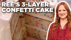 Ree Drummond's Triple Layered Confetti Cake | The Pioneer Woman | Food Network