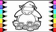 Coloring Pages Pokemon Snorlax Christmas Gifts I fun Colouring for children