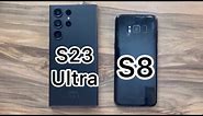 Samsung Galaxy S23 Ultra vs Samsung Galaxy S8