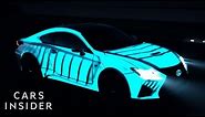 Electricity Makes This Car Paint Light Up | Insider Cars