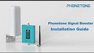 How to Setup Your Home Cell Phone Booster | Phonetone P50