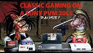 Sony PVM 20L5 Review for Classic Gaming in RGB