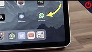 How to use WhatsApp on iPad