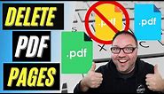 How To Delete PDF Pages | Free | CleverPDF