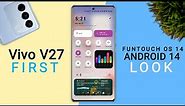 Vivo V27 FuntouchOS 14 Android 14 Update | 54+ Hidden Features | Vivo V27 New Update