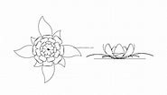 Lotus Flower - Free CAD Drawings