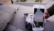 RC Lamborghini + iPhone 5S Attached Drives Off Roof