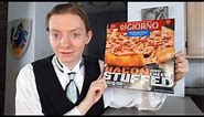 DiGiorno Bacon & Cheese Stuffed Crust Pizza Review!