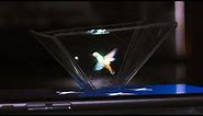 How to Make a Hologram Display on an iPhone