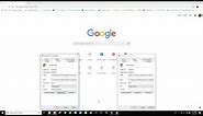 Chrome white icon in task bar