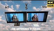 How the Samsung M8 Monitor BEATS the Samsung M7 Monitor: CHECKMATE!