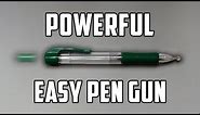 How To Make A Pen Gun. (Easy) (Full HD)