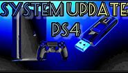 How To Put Latest PS4 System Update On USB FlashDrive On PS4!